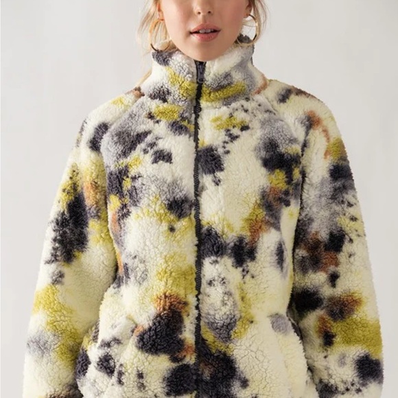 Mono B Super soft teddy coat size large - Picture 2 of 6